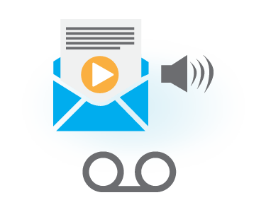 voicemail with transcription